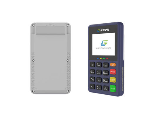 गर्म बिक्री मिनी टच स्क्रीन हैंडहेल्ड EMV PCI 5.0 प्रमाणित POS टर्मिनल मशीन