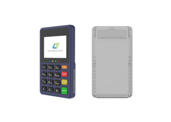 सुरक्षा के लिए संपर्क और संपर्क रहित भुगतान विकल्पों के साथ EMV प्रमाणित MPOS टर्मिनल
