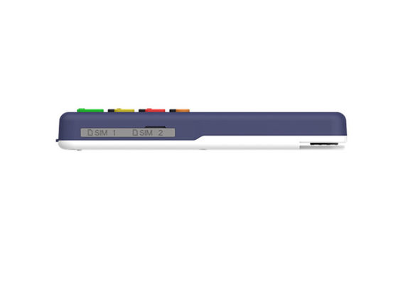 सुरक्षा के लिए संपर्क और संपर्क रहित भुगतान विकल्पों के साथ EMV प्रमाणित MPOS टर्मिनल