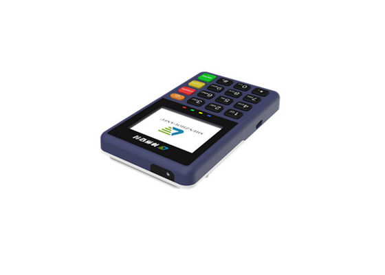 गर्म बिक्री मिनी टच स्क्रीन हैंडहेल्ड EMV PCI 5.0 प्रमाणित POS टर्मिनल मशीन