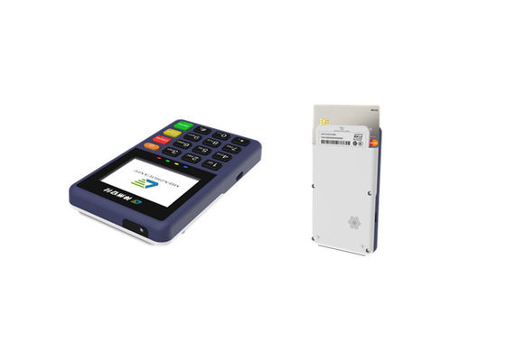 गर्म बिक्री मिनी टच स्क्रीन हैंडहेल्ड EMV PCI 5.0 प्रमाणित POS टर्मिनल मशीन